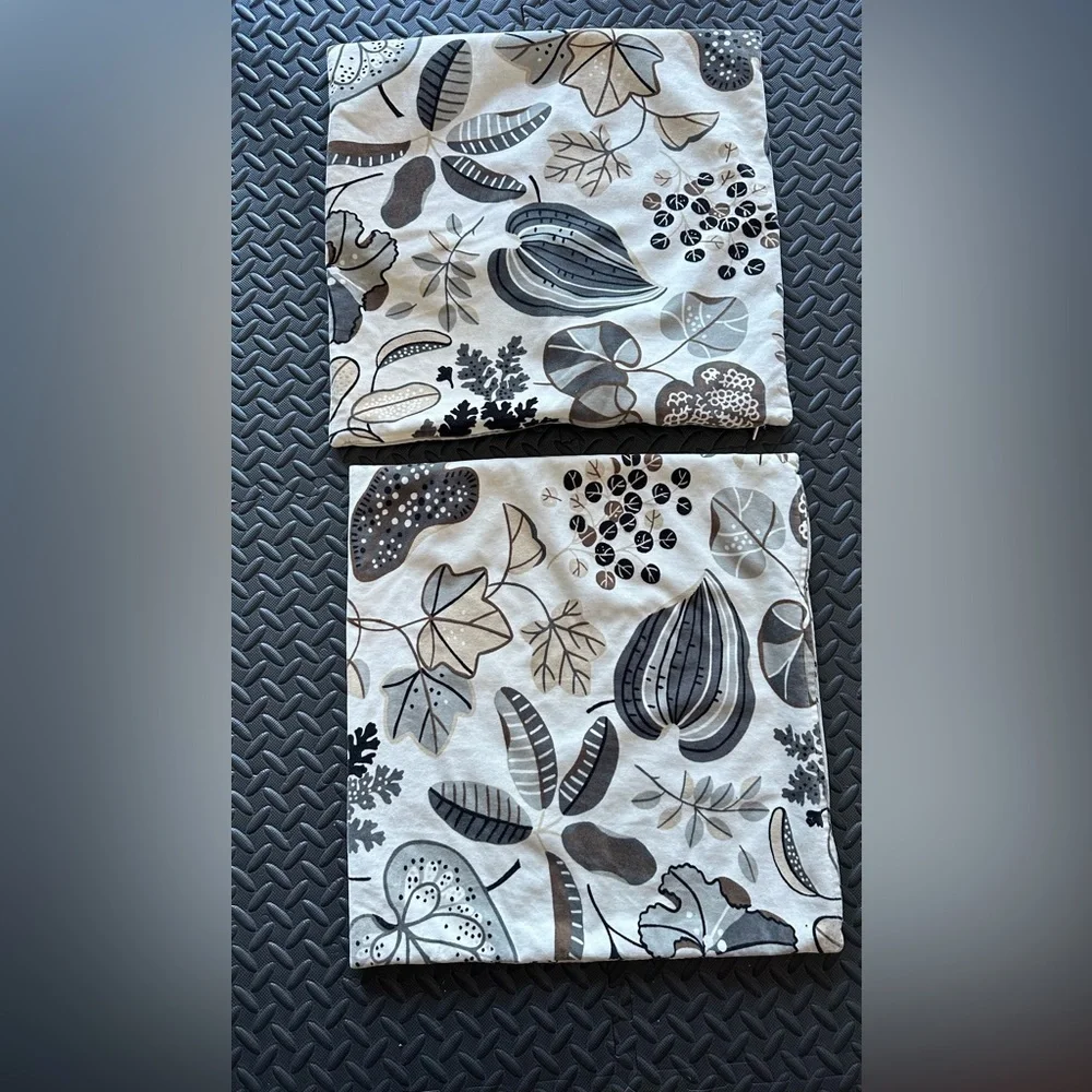 IKEA Botanical Floral Decorative Pillow
